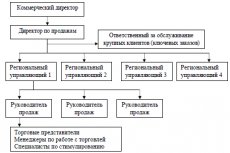 Рис. 2.3. Структура аппарата сбыта